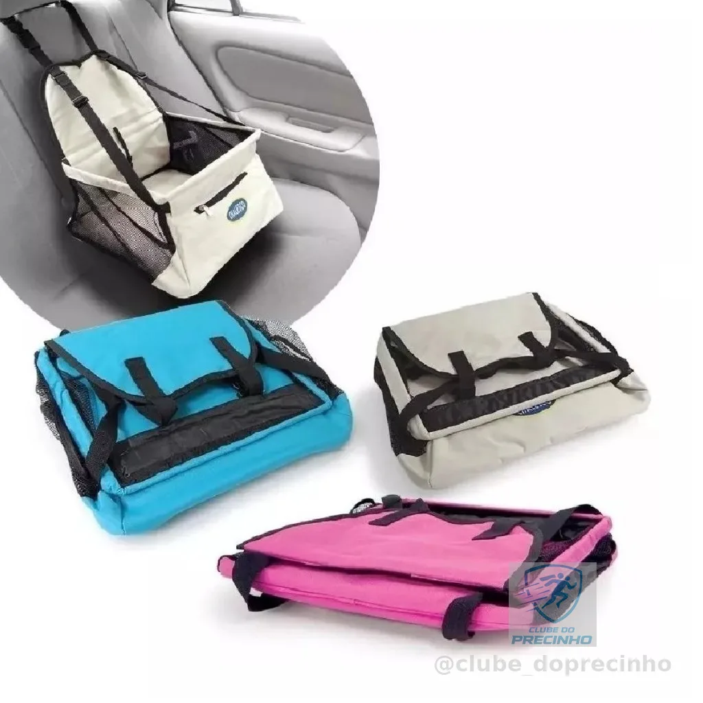 Assento Cadeirinha Carro Cachorro Cães Gatos Chalesco 10kg
