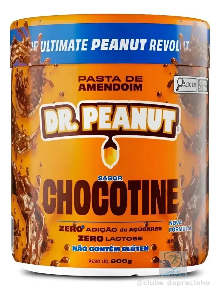 Pasta de amendoim Dr. Peanut Gourmet sabor Chocottine x 600g