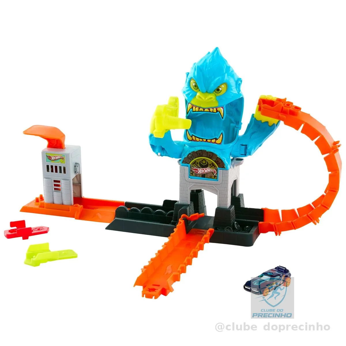 Kit Pista Hot Wheels City Oficina Gorila Mattel