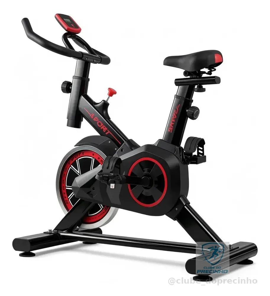 Bicicleta Ergométrica Spinning Bike Ergométrica It's X11 Bicicleta Ergométrica Preto/vermelho