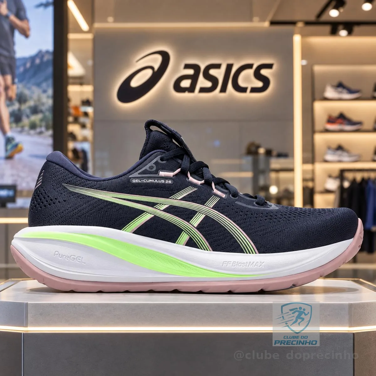 Tênis Asics Gel-Cumulus 28 - 34 ao 39
