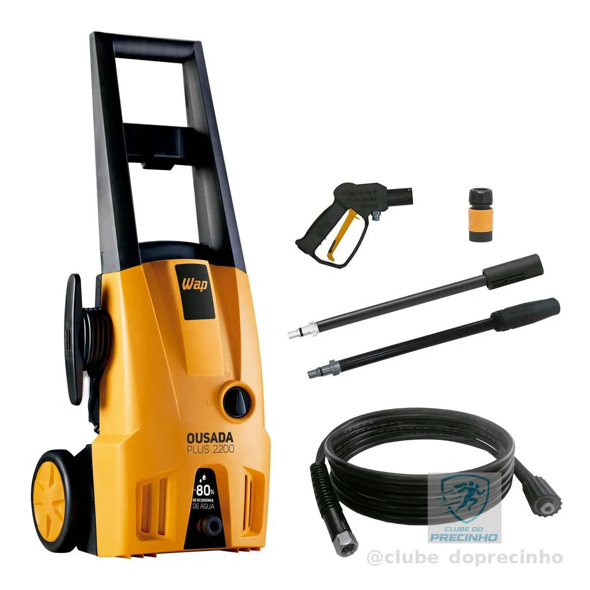 WAP Lavadora de Alta Pressão OUSADA PLUS 2200, 1500W, 220V