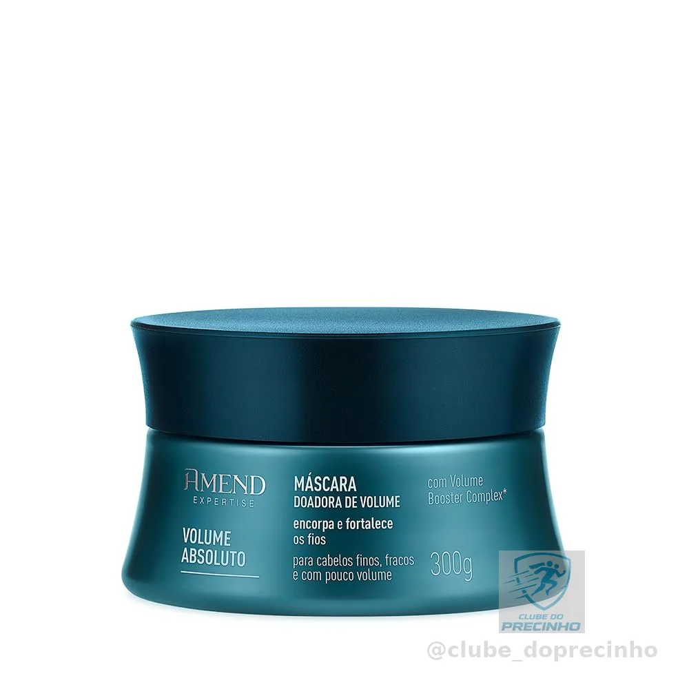 Máscara Doadora de Volume com Booster Complex 300g | Amend Volume Absoluto