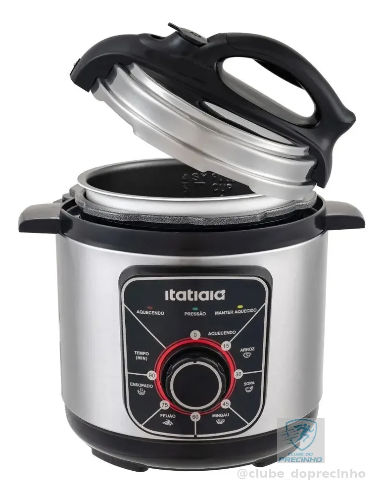Panela Pressão Elétrica Itatiaia Pan Pres Ess 3l 220v Inox Inox 220v 60 Hz
