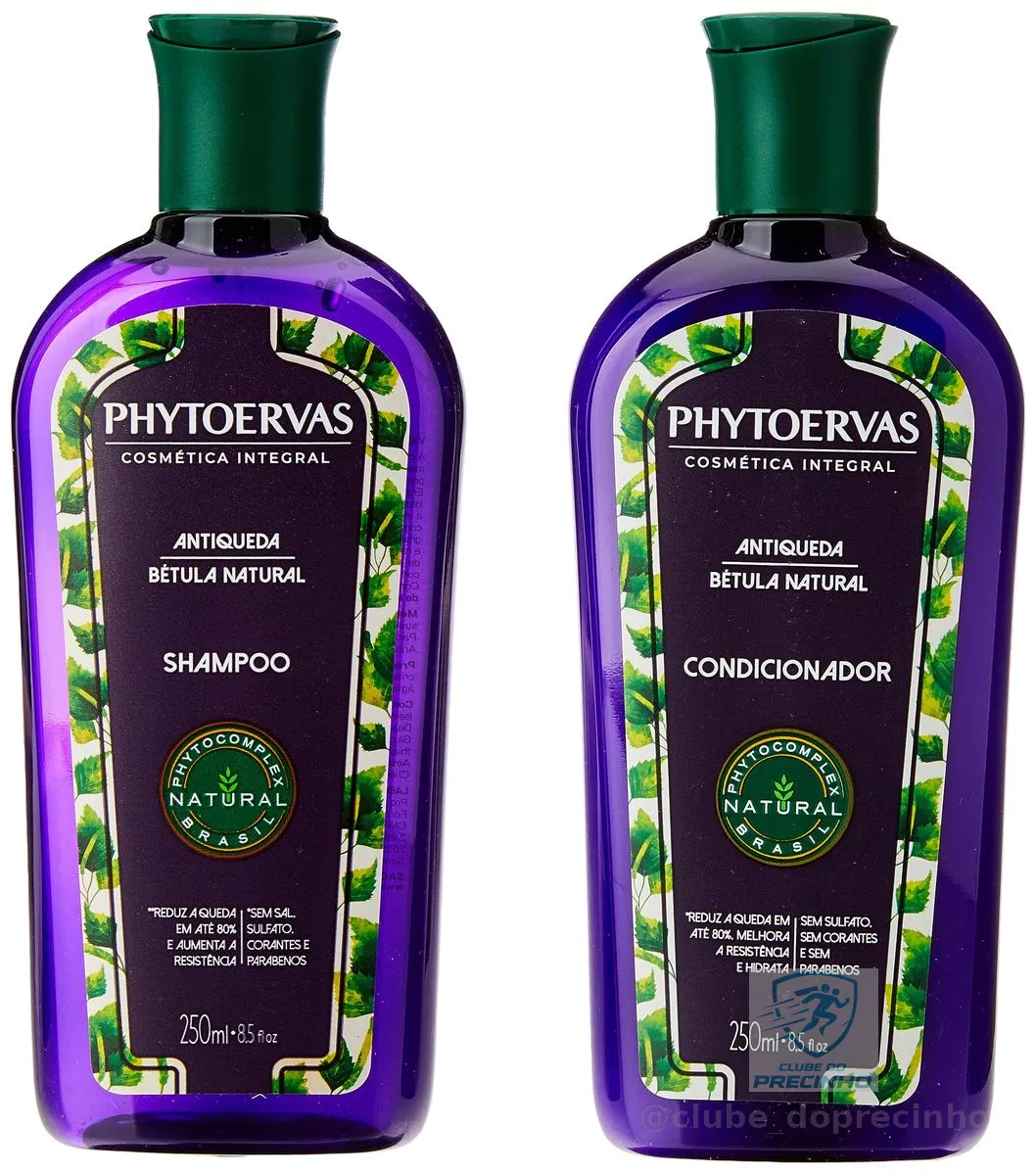 Phytoervas Kit Shampoo+Condicionador Antiqueda 250 Ml