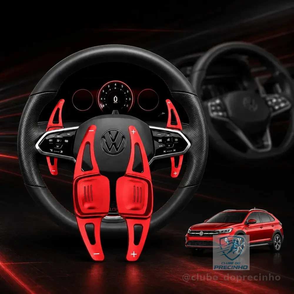 Paddle Shift Borboleta Polo T-cross Nivus Golf Jetta Amarok