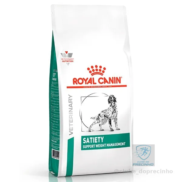 Ração Royal Canin Veterinary Nutrition Satiety para Cães Adultos - 10,1Kg