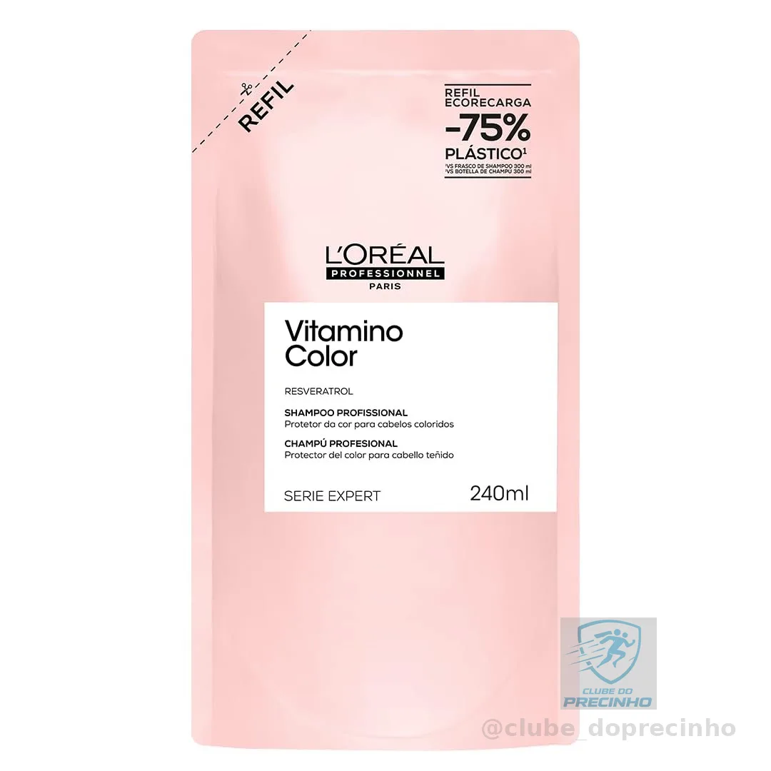 L’Oréal Professionnel | Vitamino Color Shampoo Refil | Com Resveratrol para cabelos coloridos | SERIE EXPERT