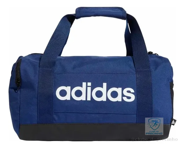 Mala Duffel Linear P adidas Azul-escuro Liso Níquel