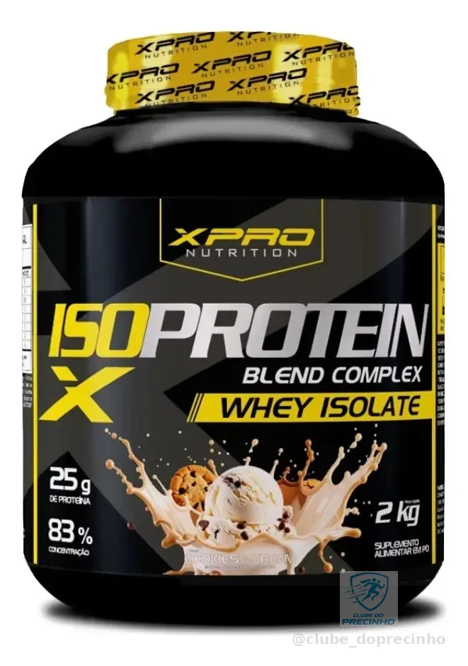 Whey protein XPro Nutrition Iso Blend Complex em pó sabor Biscoitos x 2kg