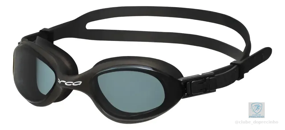 Óculos De Natação Orca Killa 180º Lente Fumê - Preto Preto