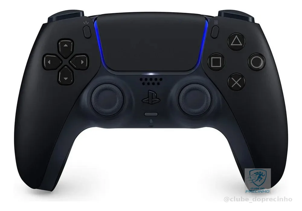 Controle Joystick Sem Fio Sony PlayStation 5 DualSense Midnight Black