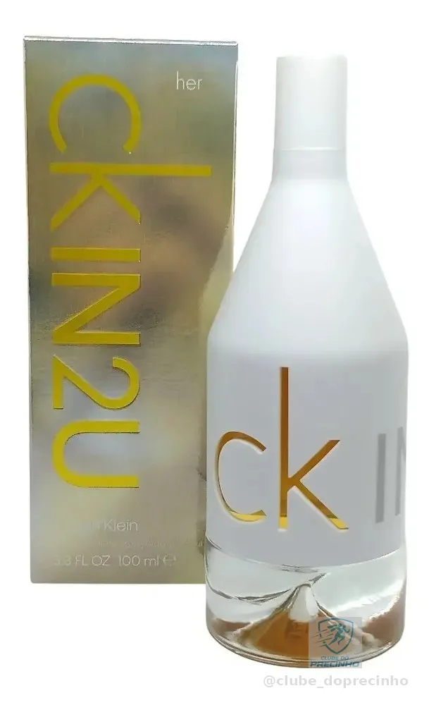 Perfume Ck In2u Her Feminino 100ml Edt Original Lacrado C Nf