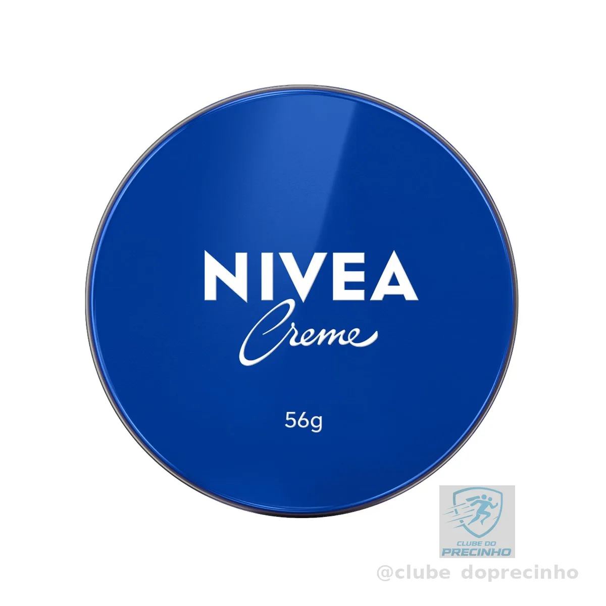 NIVEA Creme Hidratante Lata 56g, Hidratação Profunda 24h, Corporal, Uso Diário, Multibenefícios, Todas as Peles
