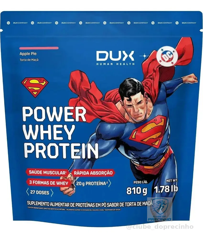 Whey Protein Dux Company Power 810g Pó Apple pie