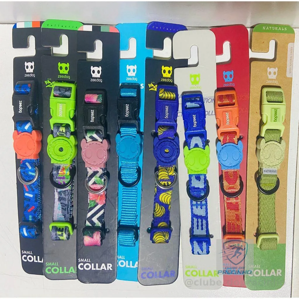 Coleira Zeedog Collar P Estampas Clássicas Coleções Limitadas