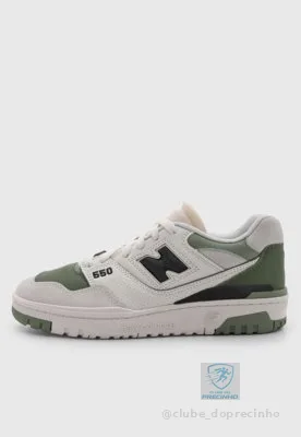 Tênis Masculino New Balance 550 Branco