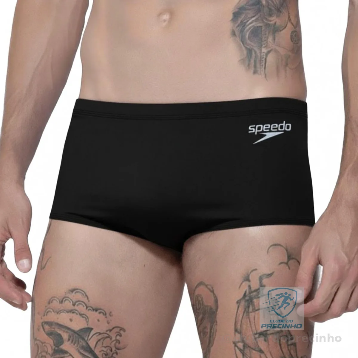 Sunga Masculina Speedo Uv 50+ Verão Praia Natação Ajustável