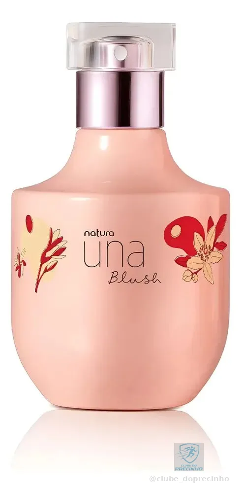 Una Blush Deo Parfum Natura Perfume Colônia Feminino Original 75ml
