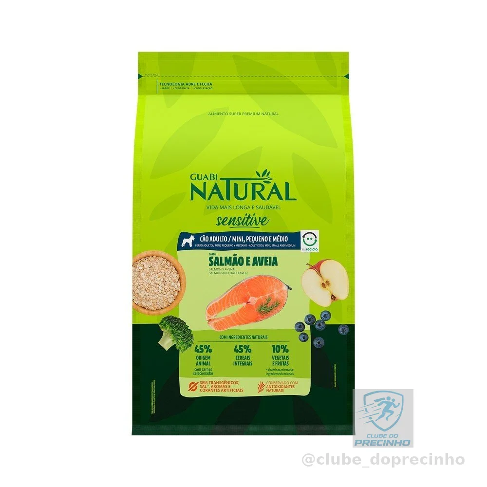 GUABI NATURAL SENSITIVE MINI/PQ/MED 10,1KG