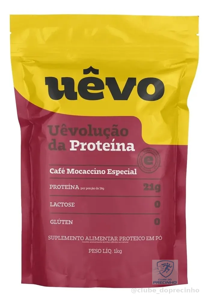 Proteína UÊVO em pó sabor Café mocaccino x 1kg