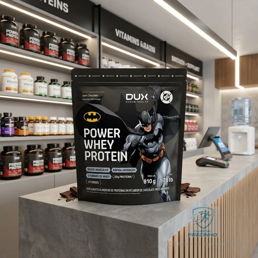 Dux - Power Whey Protein DarkChocolate 810g