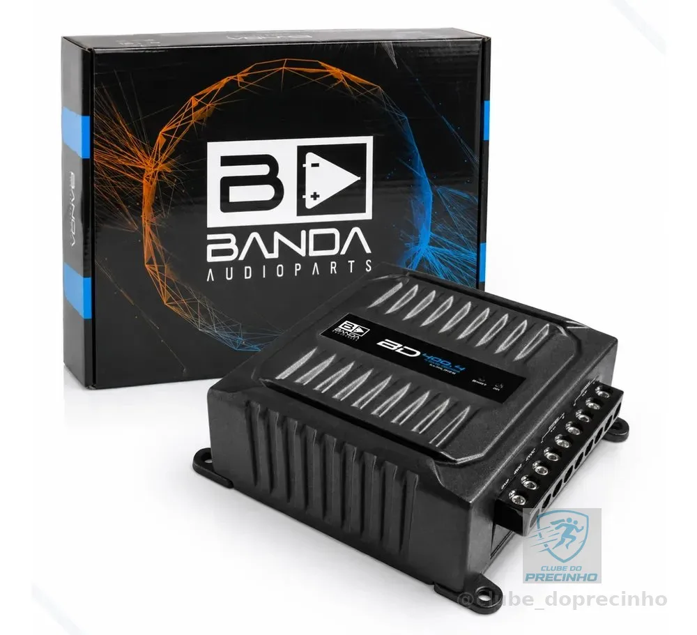 Modulo Amplificador Banda Bd 400.4 400x4 Mono Estéreo 2 Ohms