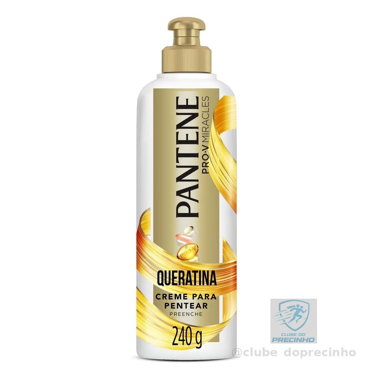 Creme para Pentear Pantene Pro-V Miracles Queratina Preenche & Blinda 240 g