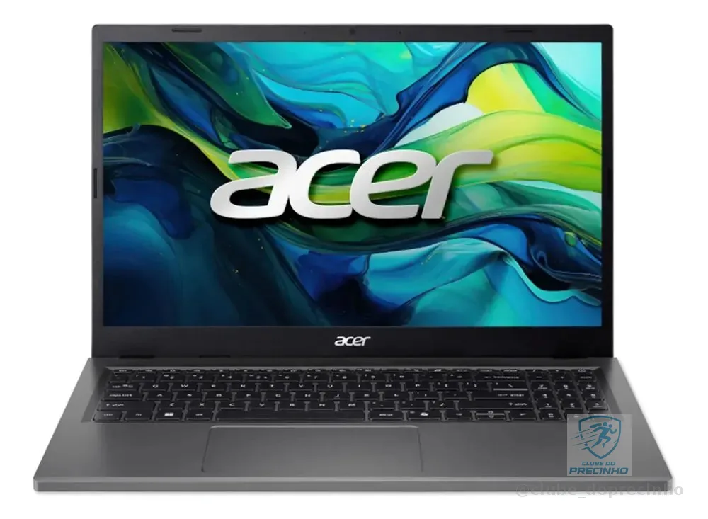 Notebook Acer Aspire Go 15 AG15-71P-5939 - Intel Core i5-13420H 13ª Geração • 8GB DDR5 • 256GB SSD NVMe • Tela 15,6' • Windows 11 Home