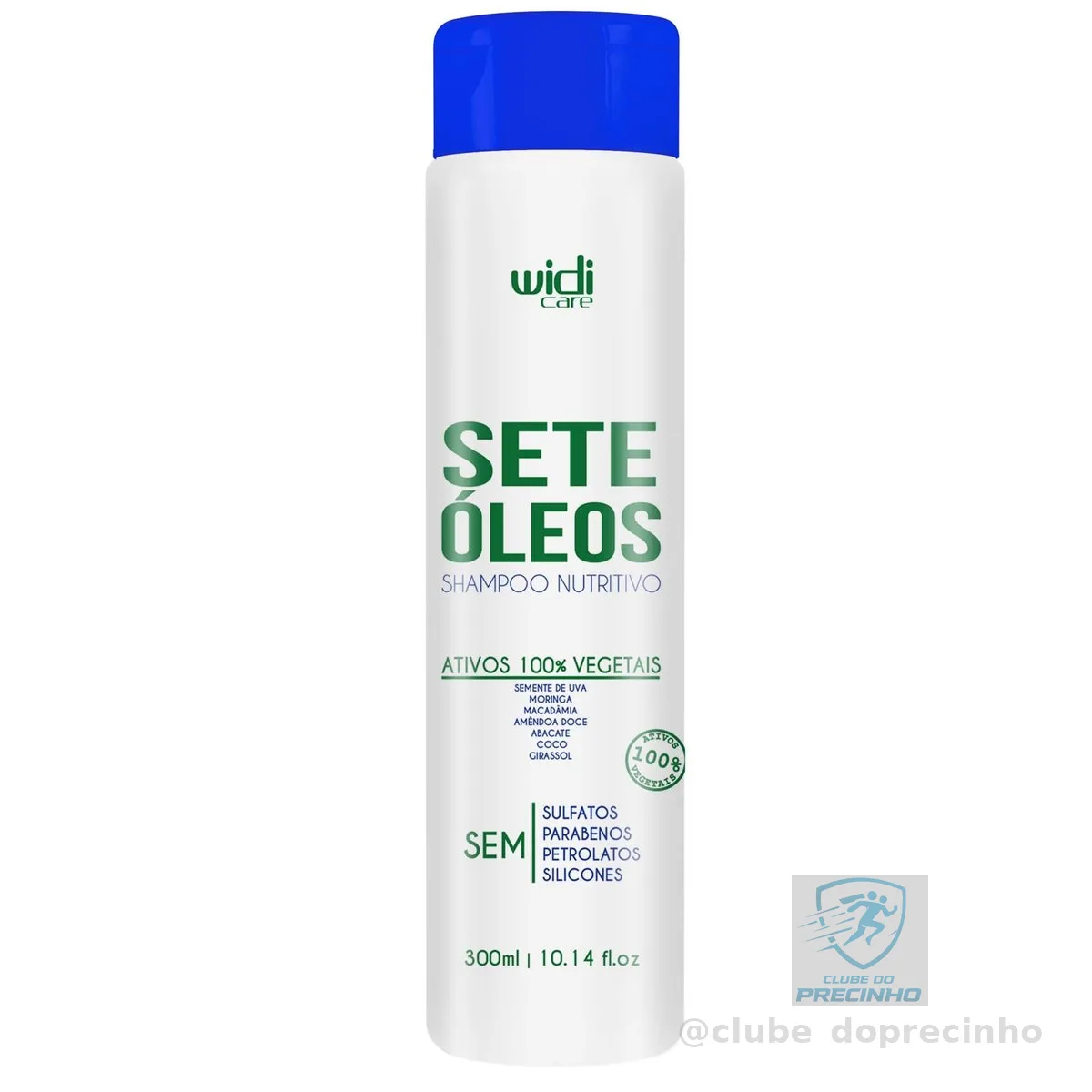 Widi Care Shampoo Nutritivo Sete Óleos 300ml