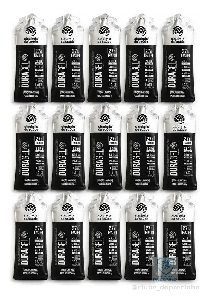 Duragel Alquimia Da Saúde Gel Carboidrato Neutro 15x60g 27g