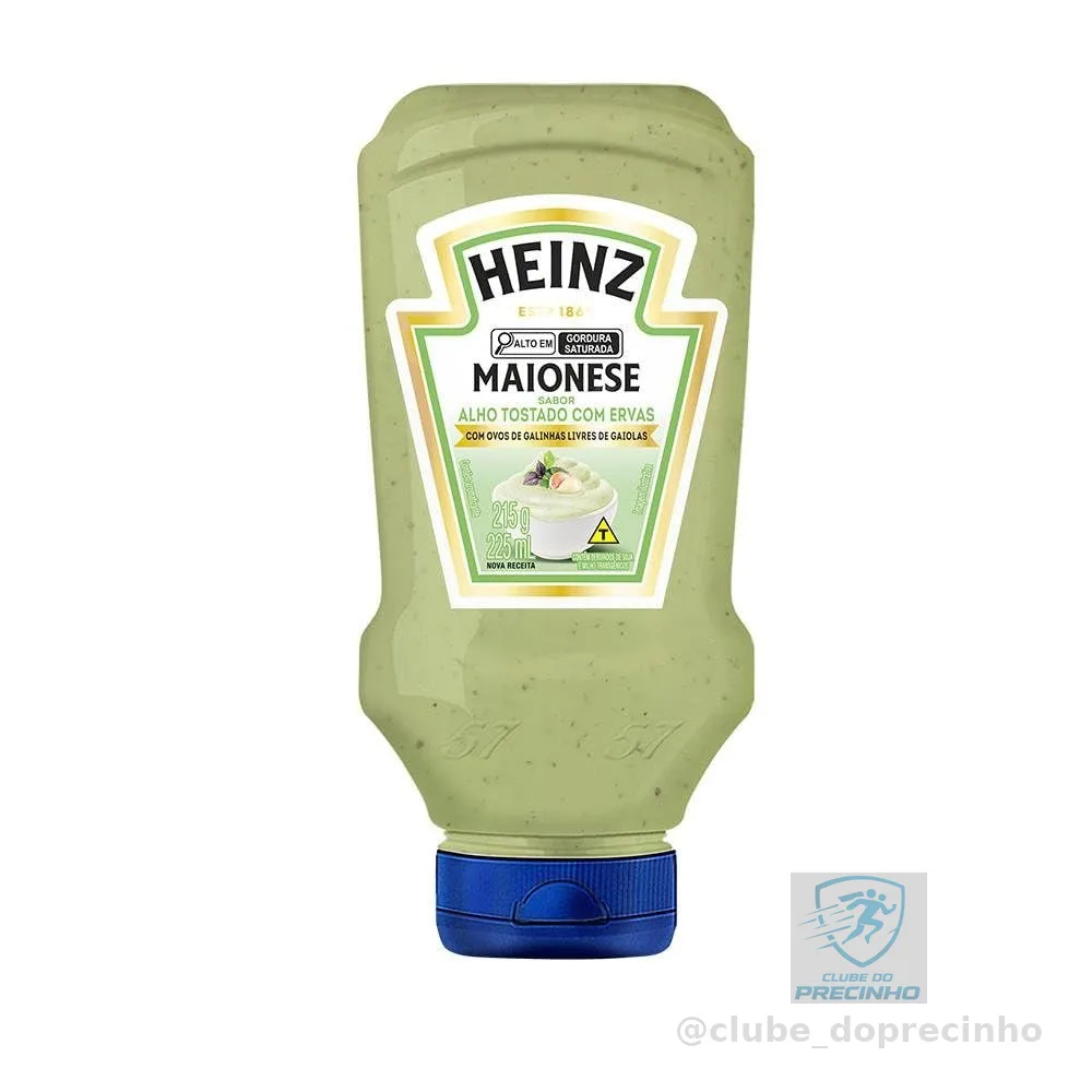 Heinz Maionese Alho Tostado com Ervas 215G