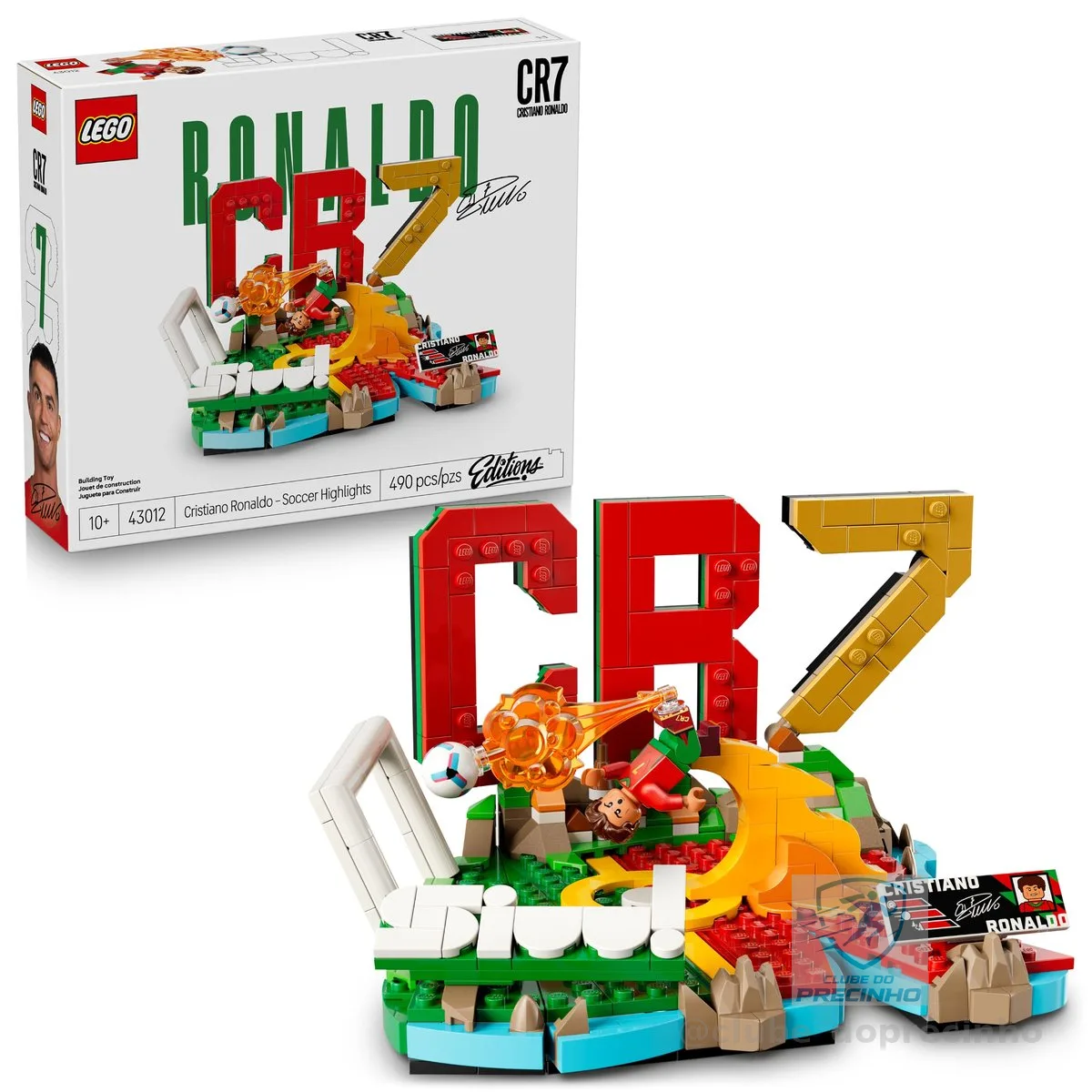 LEGO Editions Destaques do Futebol: Cristiano Ronaldo 43012