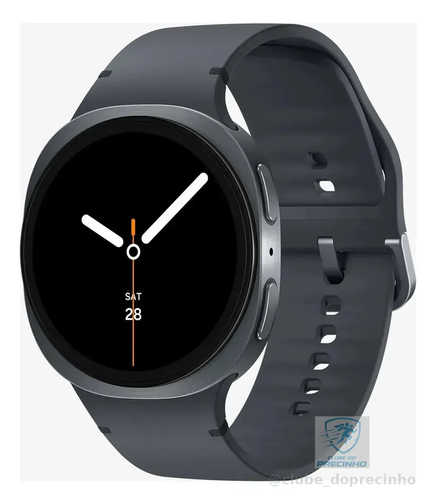 Smartwatch Samsung Galaxy Watch 8 40mm Bt Gps, Grafite Cinza-escuro