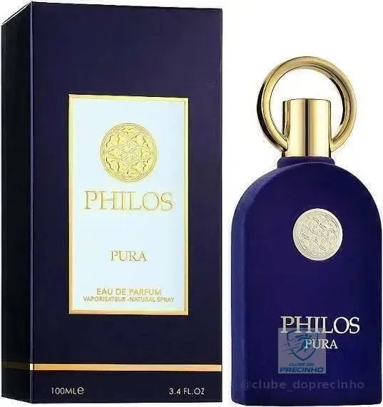 Perfume Árabe Maison Alhambra Philos Pura Eau de Parfum 100ml