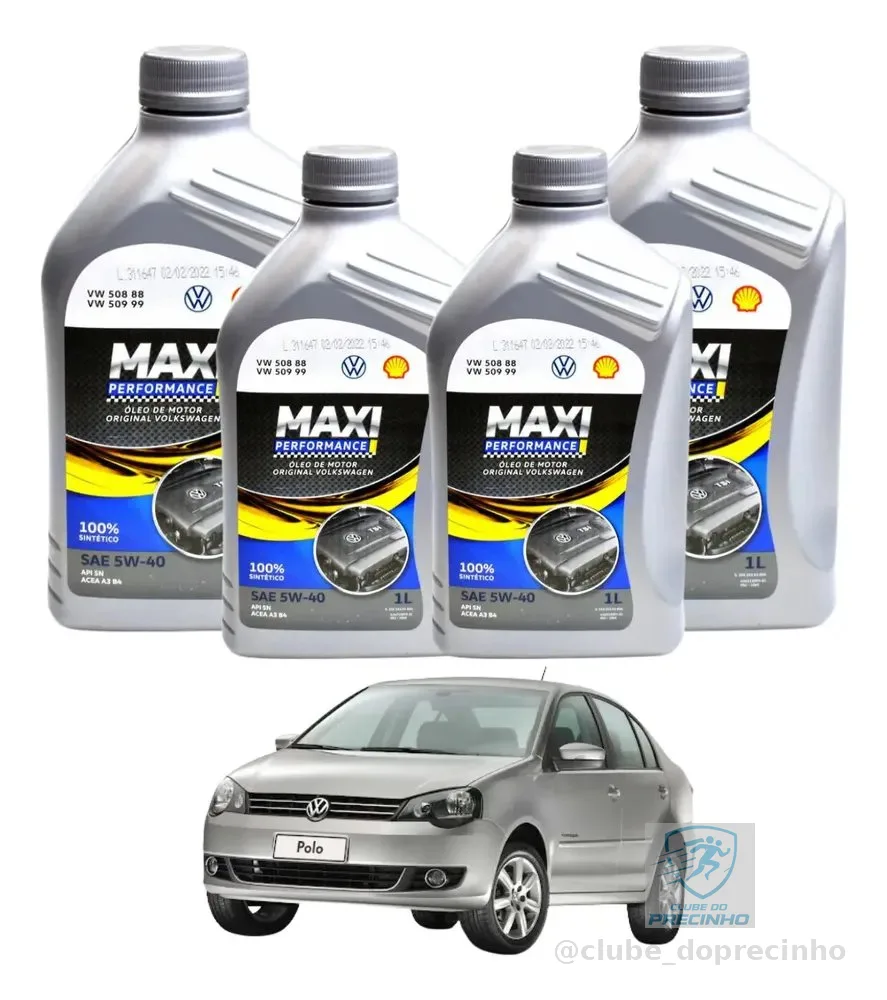 4l Óleo 5w40 Sintético Volkswagen 508