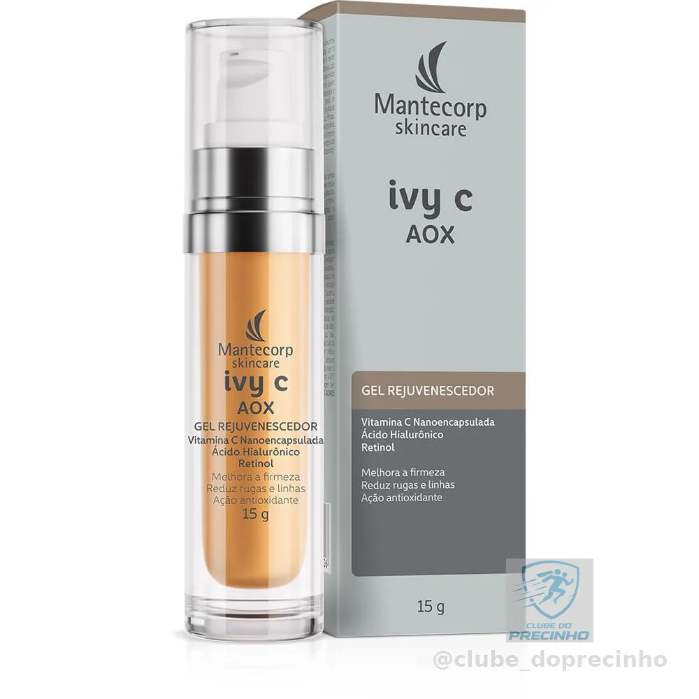 Rejuvenescedor Facial Mantecorp Skincare Ivy C Aox Gel - 15g