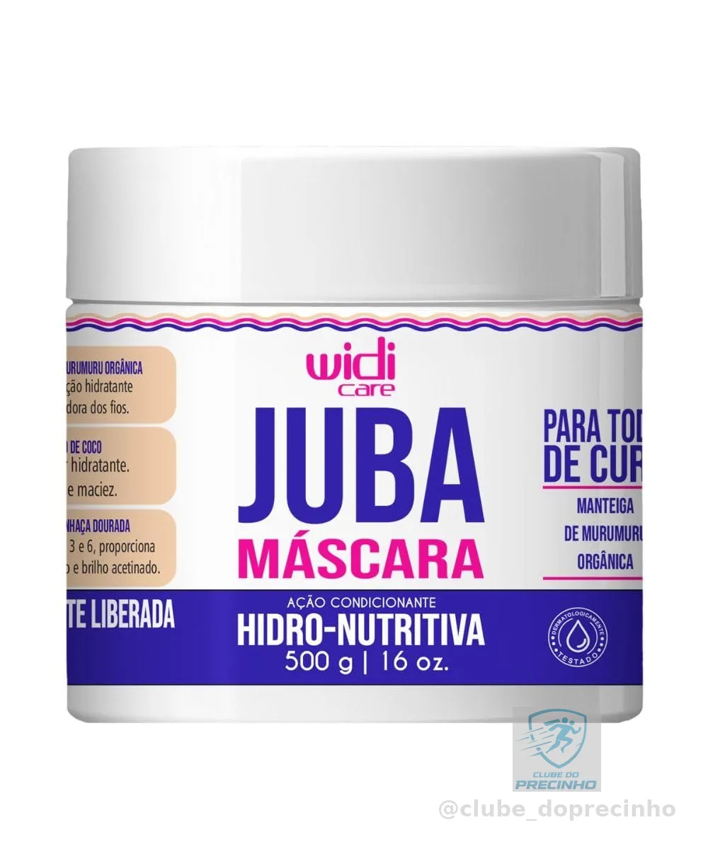 Widicare Juba Máscara Hidro-Nutritiva - Widi Care Widi Care Branco Médio