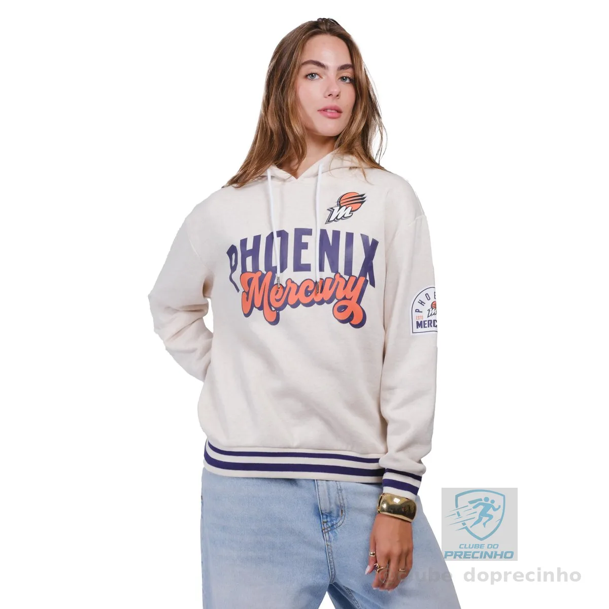 Blusa de moletom Wnba Official Womens Super Soft Kaleido Hoodie Sweatshirt Ultra GameFeminino