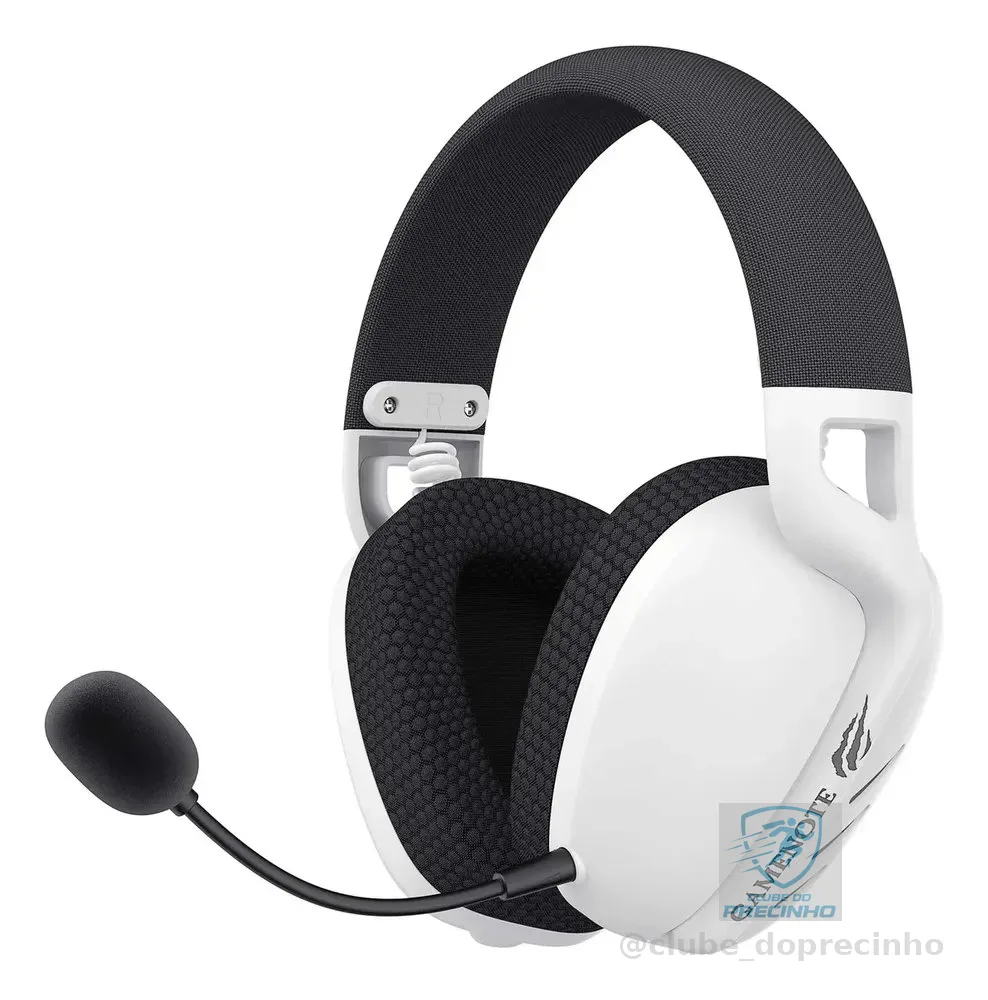 Fone De Ouvido Branco Havit Gamenote Fuxi-h6 - White Branco