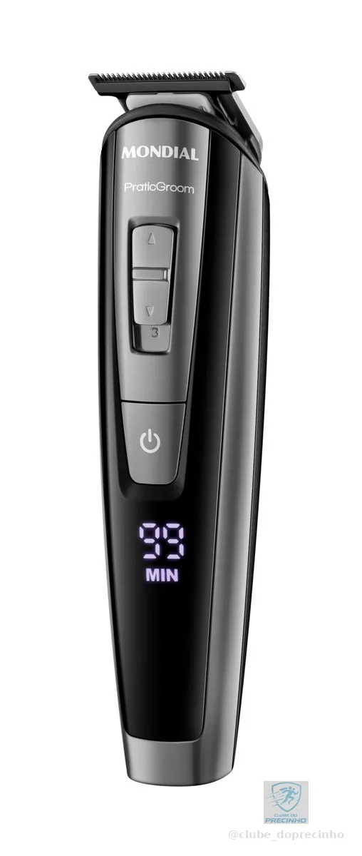 MONDIAL Aparador de Pelos PraticGroom, Preto, Bivolt - BG-09