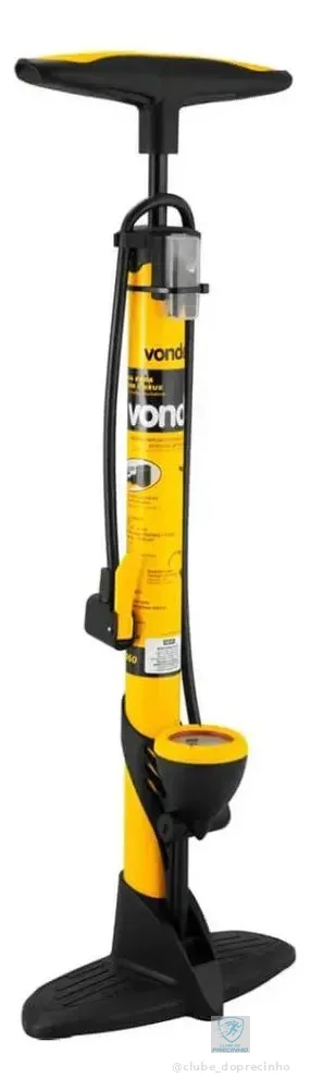 Kit Bomba de Encher c/ Manômetro Vonder + 3 Bicos - BP 060 35.98.060.000