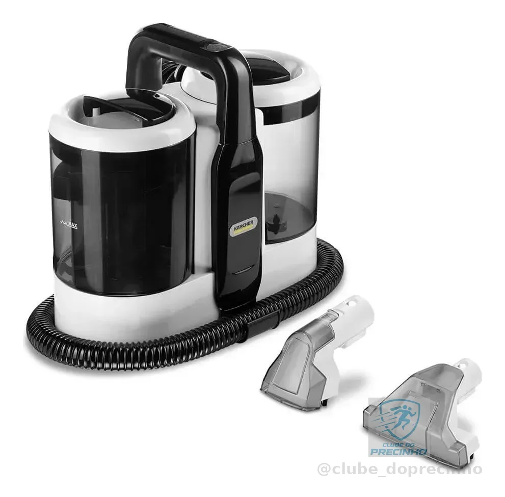Extratora Limpadora de Estofados Kärcher Home Care 1600W 3 em 1 Portátil 220v