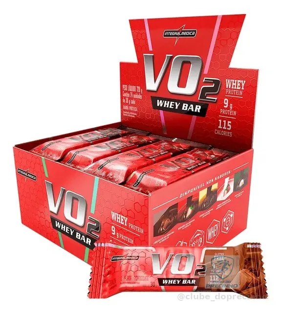 Whey Bar Barra De Proteína - 12 Unidades - Integralmédica