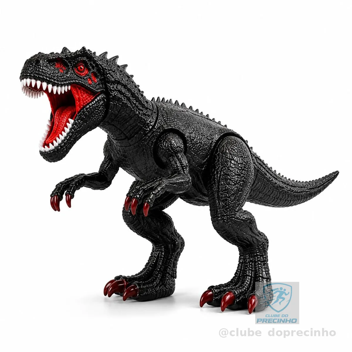 Dinossauro Gigante Articulado 45 cm com Cabeça, Braços, Pernas e Cauda Articulados