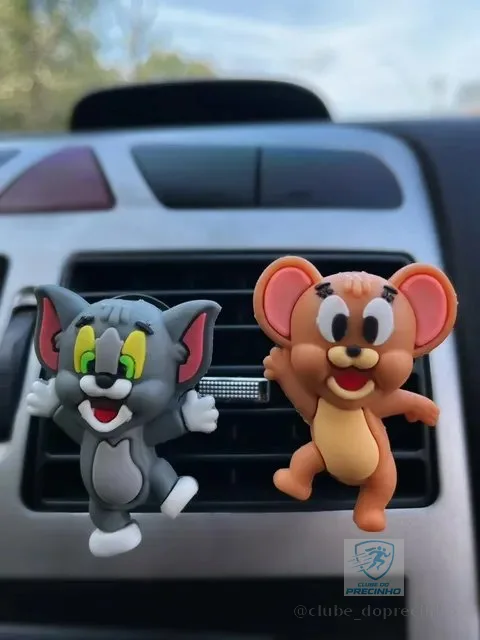 Pingente Aromatizador Tom & Jerry