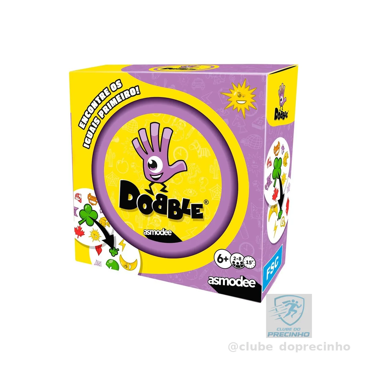 Asmodee, Dobble, Jogo de Cartas, 5 em 1