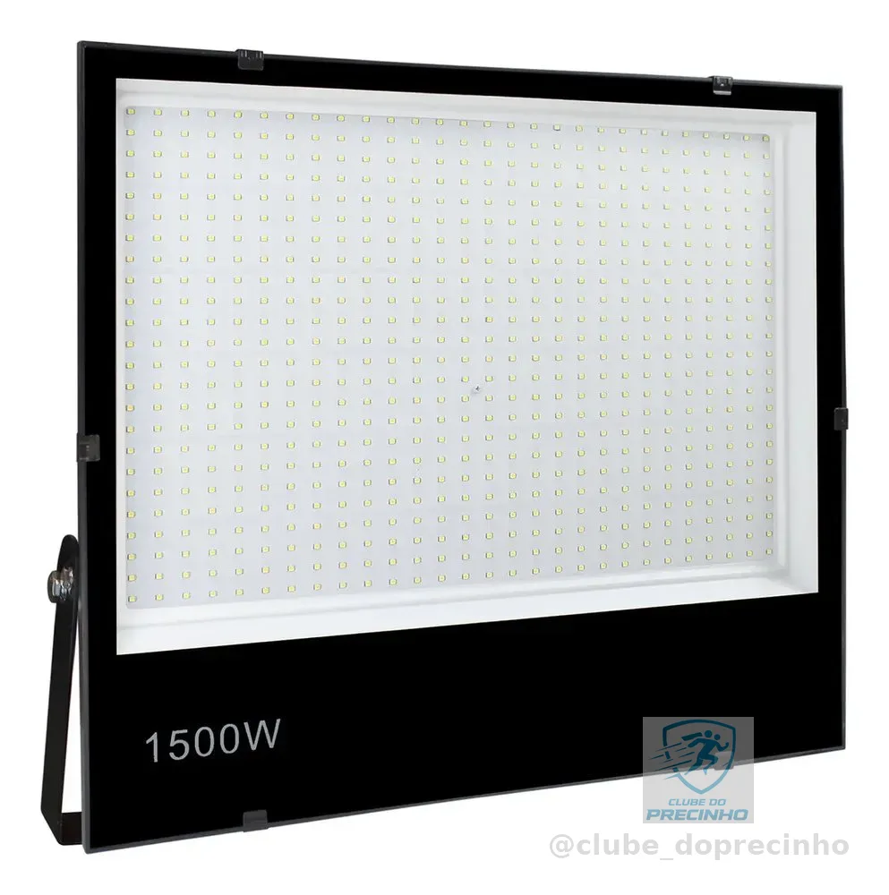 Refletor Led Super Potente 1500w Holofote Bivolt Ip66 6500k branca fria RY