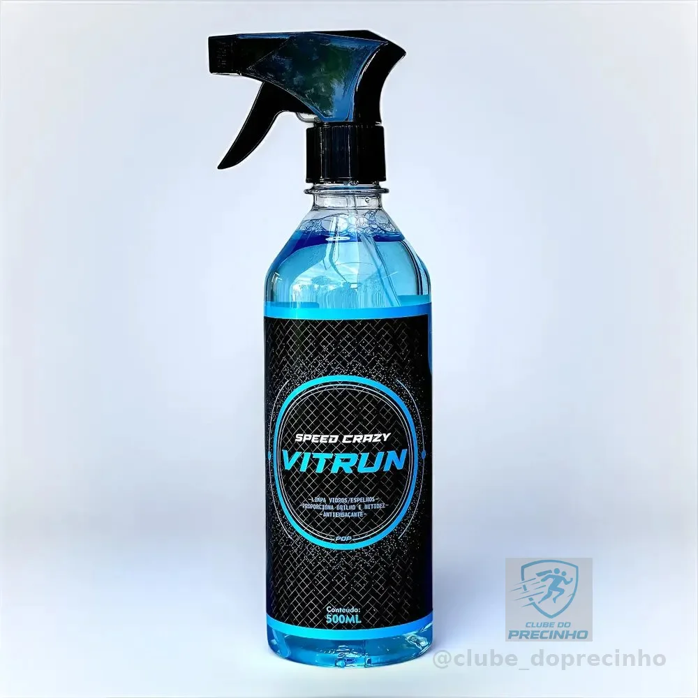 Vitrun Limpa Vidros E Espelhos Cristalino 500ml Speed Crazy