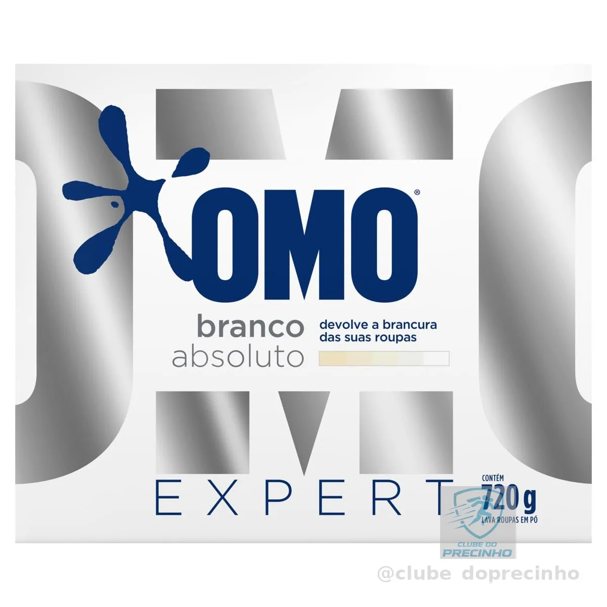 Lava-Roupas em Pó Roupas Brancas Omo Expert Caixa 720g
